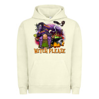 Pigment Pistachio witch please Urban Hoodie - BarkalooDesign