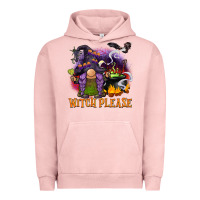 Pigment Salmon witch please Urban Hoodie - BarkalooDesign