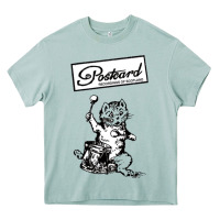 Arona retro man postcard records Heavy Core Tee - tuanDangUi
