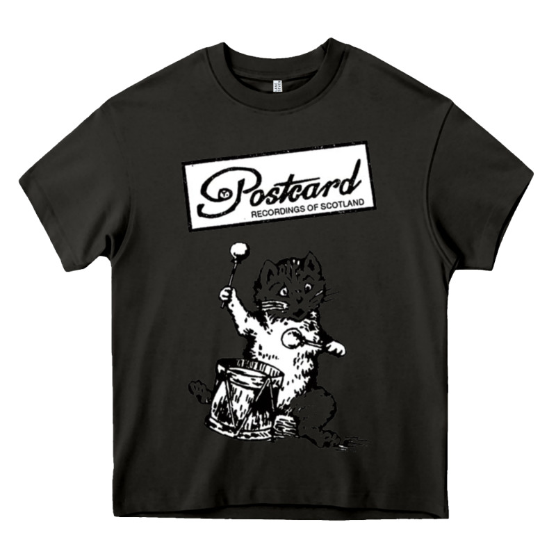 Retro Man Postcard Records Heavy Core Tee by tuanDangUi | Teevron