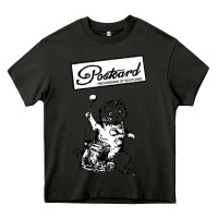 Asphalt retro man postcard records Heavy Core Tee - tuanDangUi
