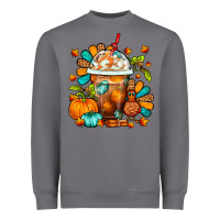 Storm Thanksgiving Frappe Coffee Heavyweight Sweatshirt - FaDigitalArtStudio