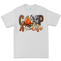 Dove Grey Camp Life Premium Tee - BundleAndBundleShop
