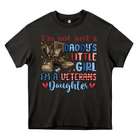 Asphalt i'm not just a daddy's little girl Heavy Core Tee - MaliasSmallBusiness