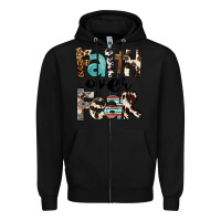Black Faith Over Fear Zipper Hoodie - FaDigitalArtStudio