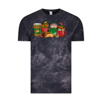 Cloud Black Tacos Coffee Cups Vintage Tee - texasbilliewilder