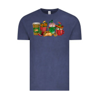 Vintage Denim Tacos Coffee Cups Vintage Tee - texasbilliewilder