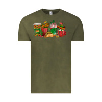 Vintage Olive Tacos Coffee Cups Vintage Tee - texasbilliewilder