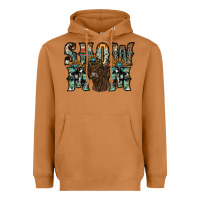 Meerkat show mom highland cow Heavyweight Hoodie - SublimationCraftShop