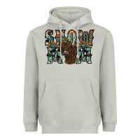 Moon Dust show mom highland cow Heavyweight Hoodie - SublimationCraftShop