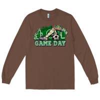 Chestnut Game day soccer Long Sleeve Tee - HowdyJamesFarm