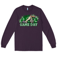 Plum Game day soccer Long Sleeve Tee - HowdyJamesFarm