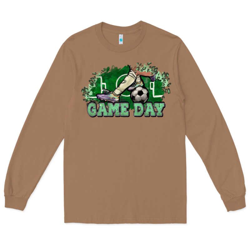 Game Day Soccer Long Sleeve Tee by HowdyJamesFarm | Teevron
