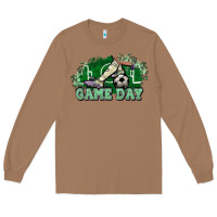 Toasted Coconut Game day soccer Long Sleeve Tee - HowdyJamesFarm