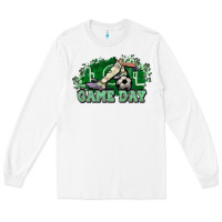 White Game day soccer Long Sleeve Tee - HowdyJamesFarm