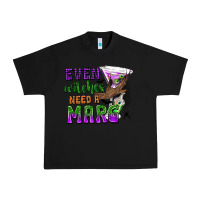 Black Even Witches Need a Marg Urban Heavy Tee - texasbilliewilder