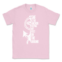 Bubblegum Pink she is the anchor keeping my feet on the ground Classic Tee - Bettercallsaul