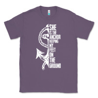 Lavender she is the anchor keeping my feet on the ground Classic Tee - Bettercallsaul