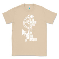 Mushroom she is the anchor keeping my feet on the ground Classic Tee - Bettercallsaul