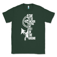 Sports Green she is the anchor keeping my feet on the ground Classic Tee - Bettercallsaul