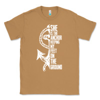 Toasted Coconut she is the anchor keeping my feet on the ground Classic Tee - Bettercallsaul