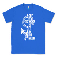 True Royal she is the anchor keeping my feet on the ground Classic Tee - Bettercallsaul