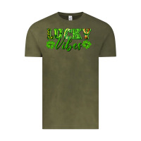 Vintage Olive lucky vibes Vintage Tee - RanaPortraitStore