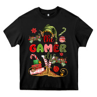 Black the gamer elf Heavy Core Tee - MaliasSmallBusiness