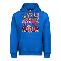 Cobalt i wear pink for my mom Urban Hoodie - BarkalooDesign