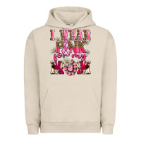 Pigment French Oak i wear pink for my mom Urban Hoodie - BarkalooDesign