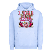 Pigment Grape Ice i wear pink for my mom Urban Hoodie - BarkalooDesign