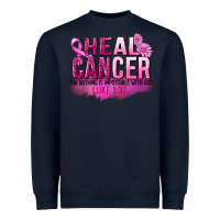 Navy Heal Cancer for nothing is impossible Heavyweight Sweatshirt - FaDigitalArtStudio