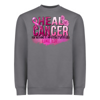 Storm Heal Cancer for nothing is impossible Heavyweight Sweatshirt - FaDigitalArtStudio