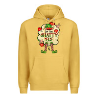 Antique Gold im the chatty elf Premium Hoodie - FaDigitalArtStudio