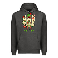 Charcoal Heather im the chatty elf Premium Hoodie - FaDigitalArtStudio