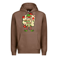 Chestnut im the chatty elf Premium Hoodie - FaDigitalArtStudio