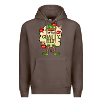 Coffee im the chatty elf Premium Hoodie - FaDigitalArtStudio