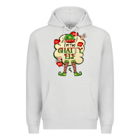Dove Grey im the chatty elf Premium Hoodie - FaDigitalArtStudio