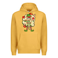 Mustard im the chatty elf Premium Hoodie - FaDigitalArtStudio