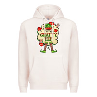 Pale Pink im the chatty elf Premium Hoodie - FaDigitalArtStudio
