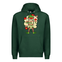 Sports Green im the chatty elf Premium Hoodie - FaDigitalArtStudio