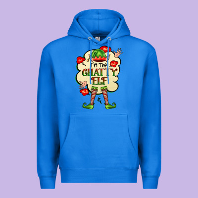 Im The Chatty Elf Premium Hoodie Designed By Fadigitalartstudio