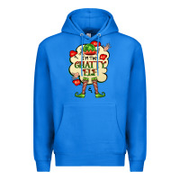 True Royal im the chatty elf Premium Hoodie - FaDigitalArtStudio