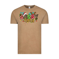 Vintage Coffee Sassy Claus Vintage Tee - texasbilliewilder