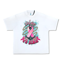 White refuse to sink cancer anchor Urban Heavy Tee - NancyCooperArtShop