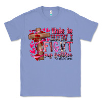 Colony Blue this is how i fight my battles Classic Tee - RacoonDesign