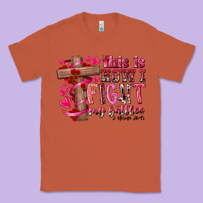 This Is How I Fight My Battles Classic Tee Designed By Racoondesign