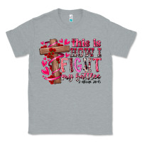Heather Grey this is how i fight my battles Classic Tee - RacoonDesign