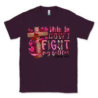 Plum this is how i fight my battles Classic Tee - RacoonDesign