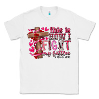 White this is how i fight my battles Classic Tee - RacoonDesign
